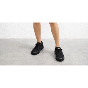 VANS Atwood Canvas Black/Black size YT 6